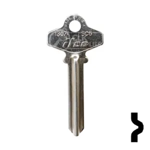 Uncut  Key Blank | Schlage | 1307A, SC6