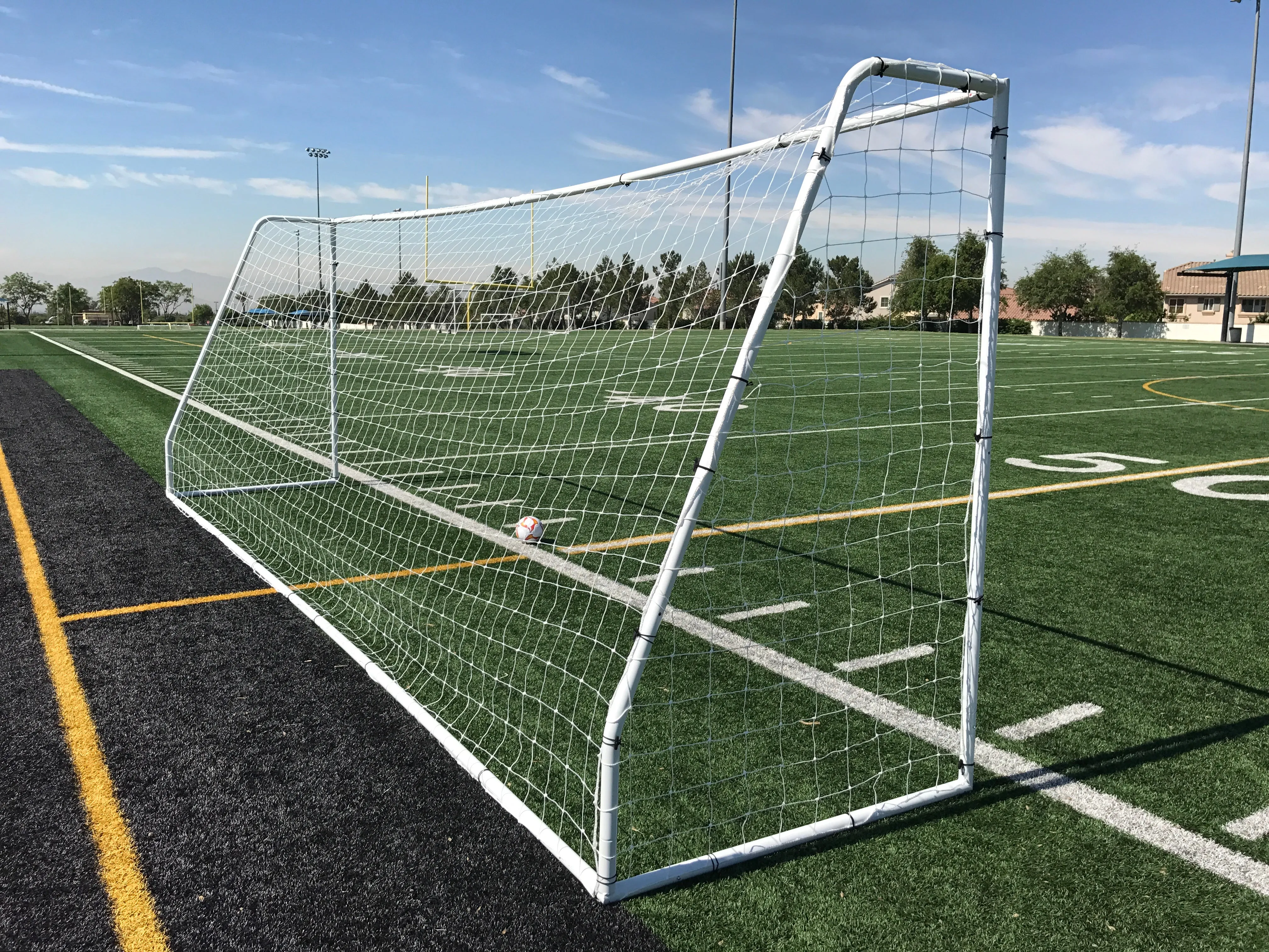 Vallerta® Premier 21 X 7 Ft. 2" Heavy Duty Steel Frame Goal w/Premium 4MM Net.