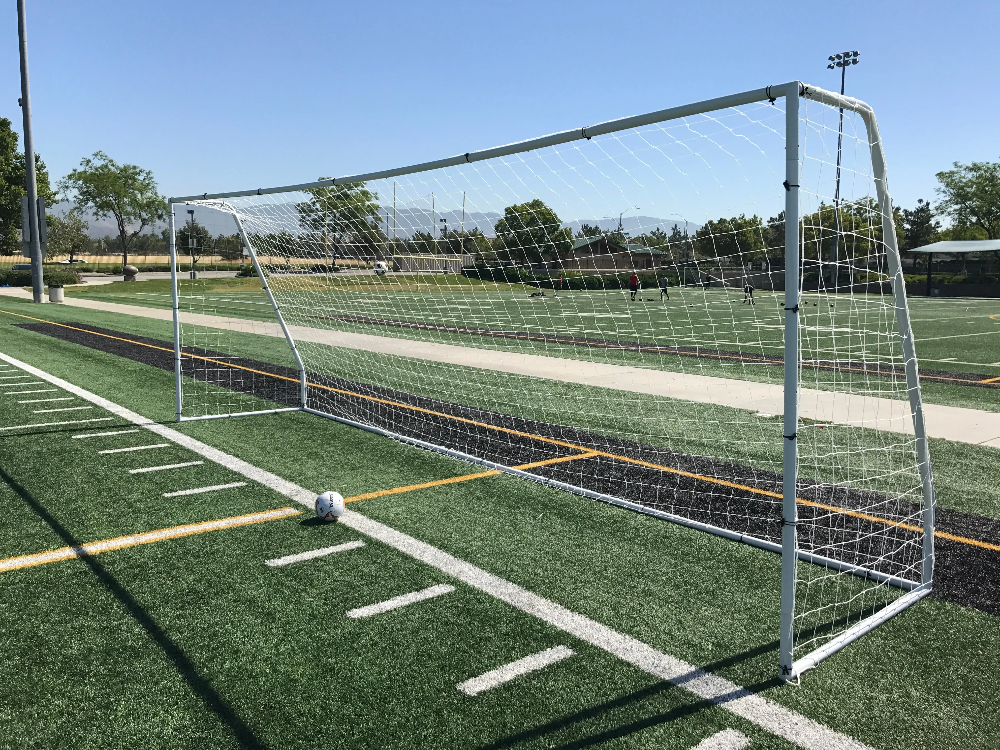 Vallerta® Premier 21 X 7 Ft. 2" Heavy Duty Steel Frame Goal w/Premium 4MM Net.