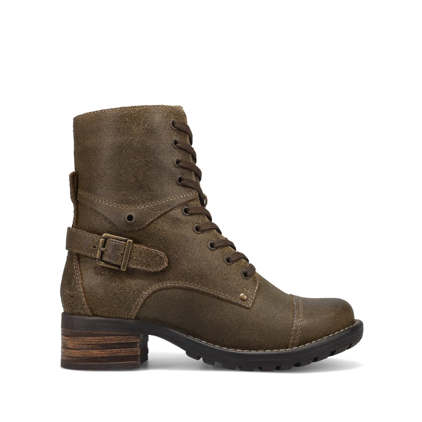 Women's Taos Crave Color: Olive Ruff Out